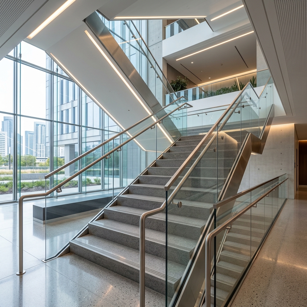 Treppenhaus-Reinigung